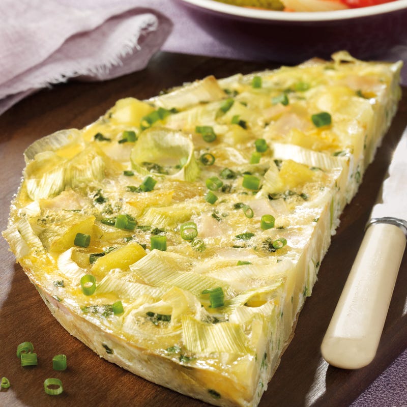 Photo de Omelette paysanne au poireau prise par WW