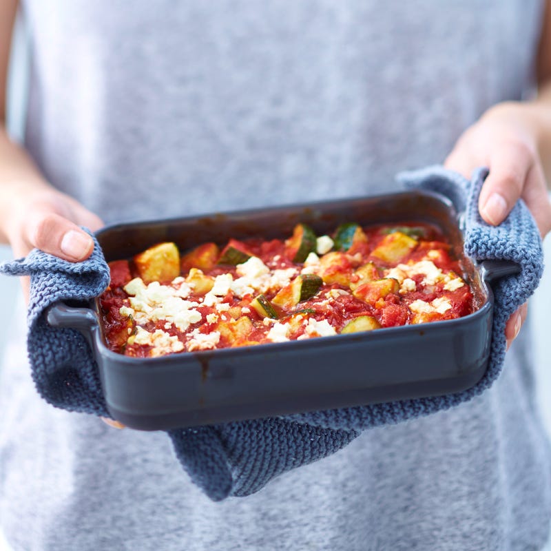 Gratin de courgettes à la tomate