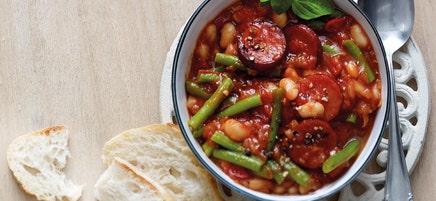 Potée de haricots au chorizo