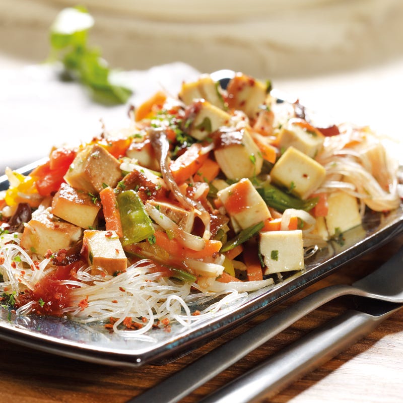 Photo de Wok de légumes au tofu prise par WW