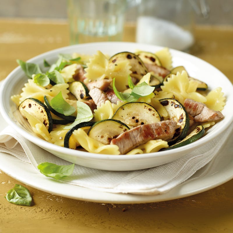 Photo de Salade de farfalles aux courgettes prise par WW