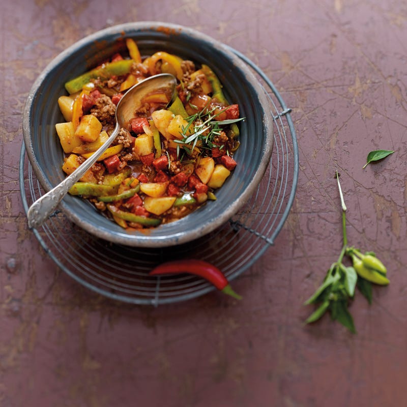 Spanisches Kartoffelgulasch