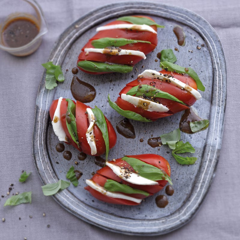 Tomatenfächer Caprese