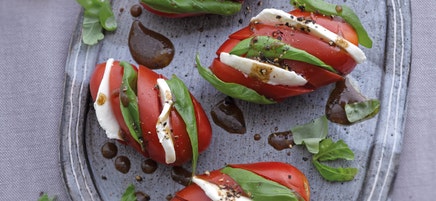 Tomatenfächer Caprese