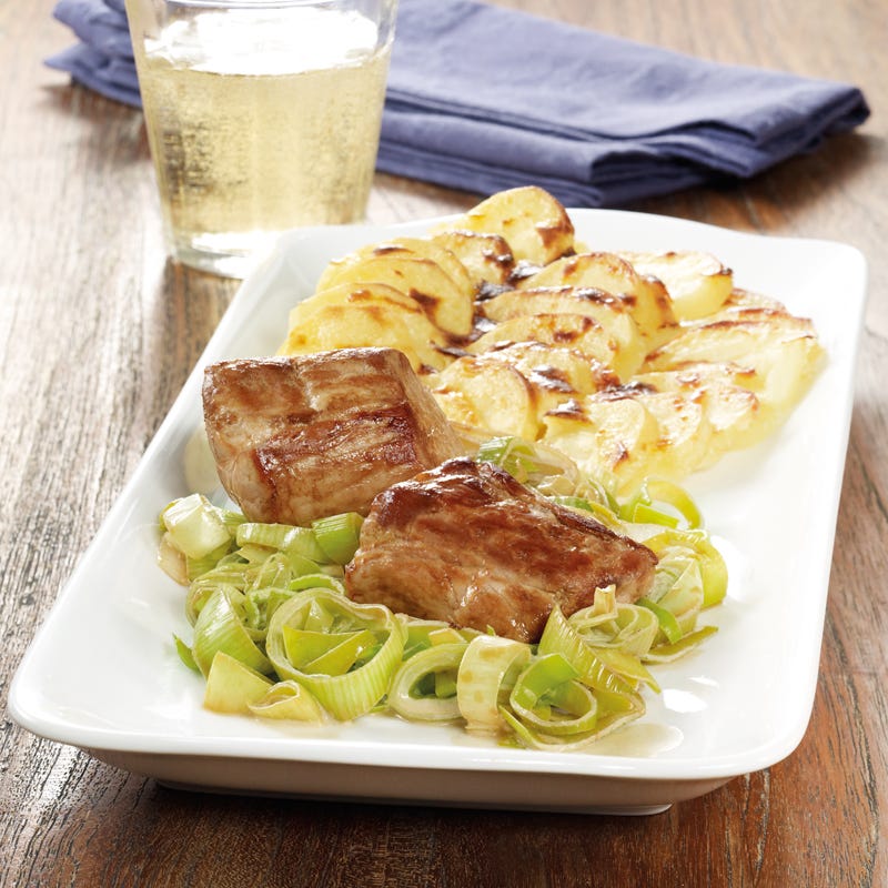 Foto Kartoffelgratin mit Schweinemedaillons von WW