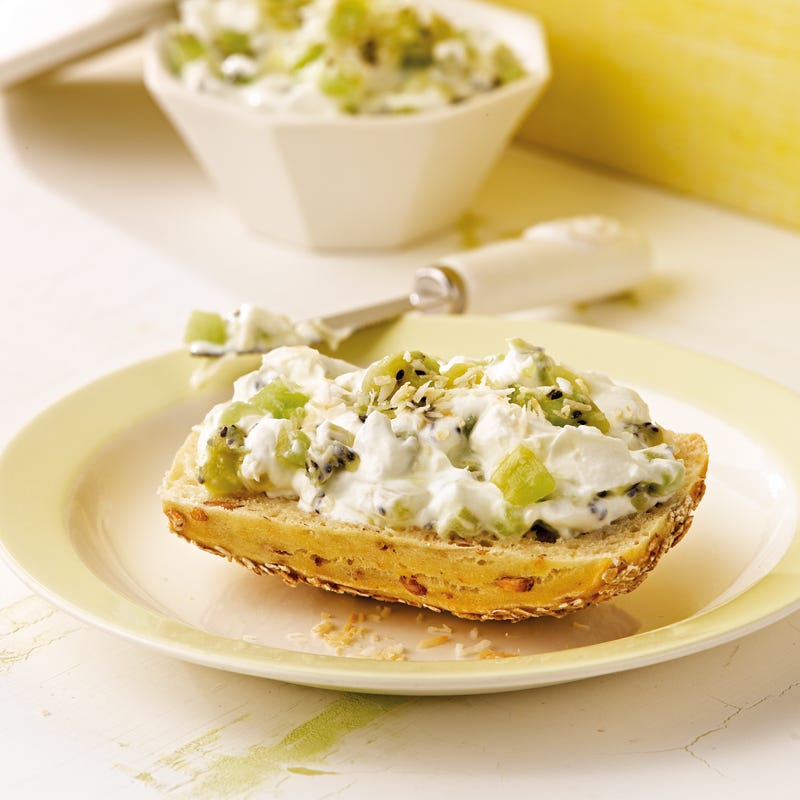 Photo de Crème de kiwi à la noix de coco prise par WW