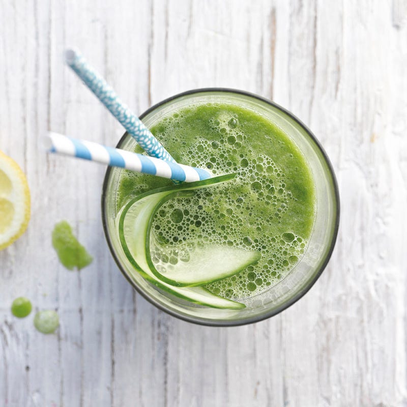 Detox-Smoothie mit Gurke und Ingwer