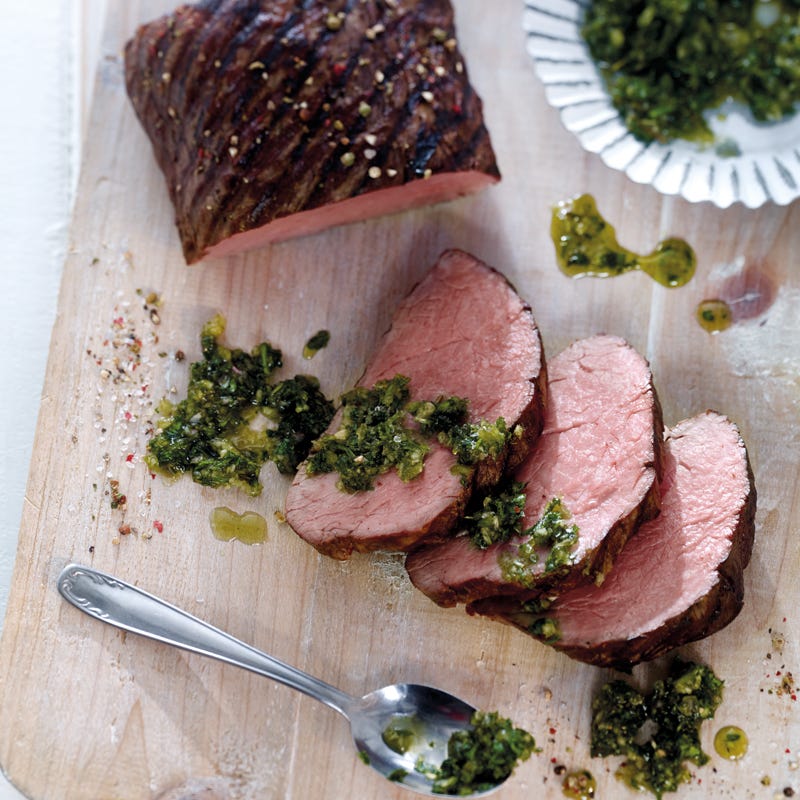 Rindsfilet mit Chimichurri