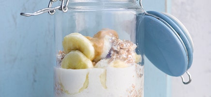 Bircher à l’épeautre et à la banane