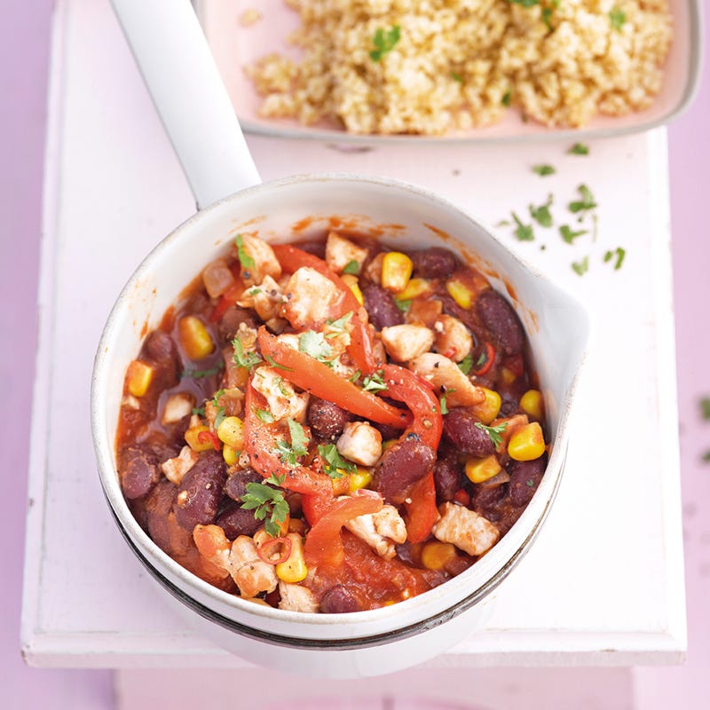 Chili con Carne mit Trutenbrust