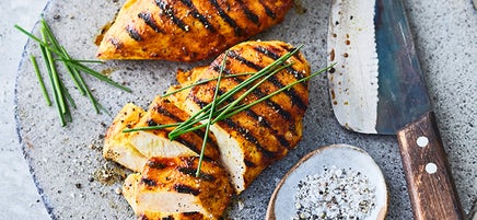 Pouletbrust mit Honig-Senf-Marinade