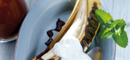 Banane vanille choco