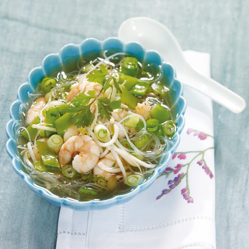 Photo de Soupe de nouilles aux crevettes prise par WW