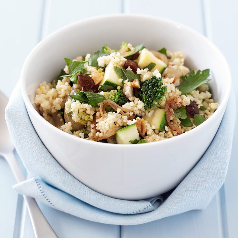 Photo de Salade de couscous à la menthe et aux raisins secs prise par WW