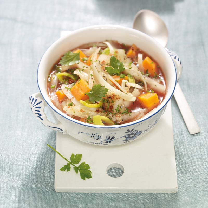 Photo de Soupe de chou blanc épicée prise par WW