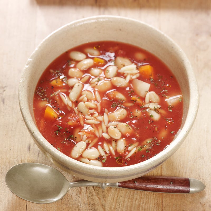 Photo de Potée de nouilles et de haricots à la méditerranéenne prise par WW
