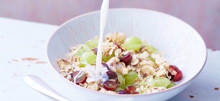 Muesli pour bien commencer la journée