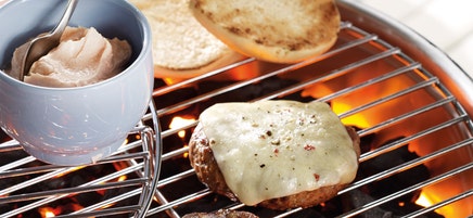 Burger vom Grill