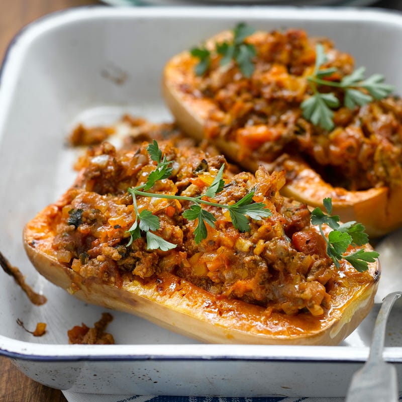 Photo de Courge farcie à la viande hachée prise par WW