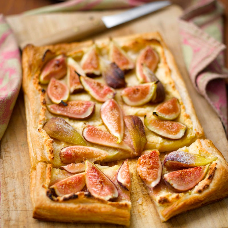 Photo de Tarte aux amandes et aux figues prise par WW