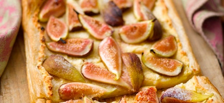 Tarte aux amandes et aux figues