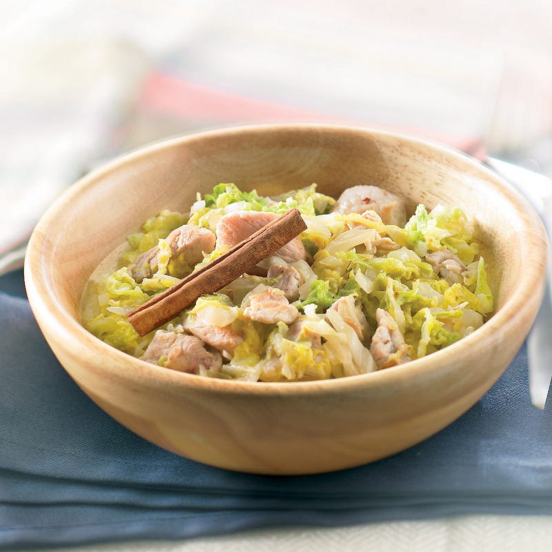 Photo de Chou chinois à la dinde et lait de coco prise par WW