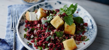 Randen-Taboulé mit Feta