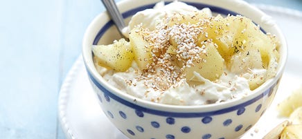 Yogourt à la banane et amarante