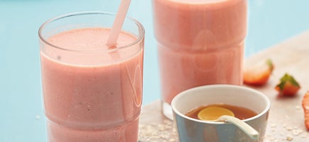 Smoothie à la fraise