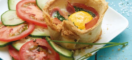Muffin au jambon