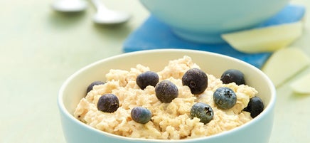 Porridge aux myrtilles