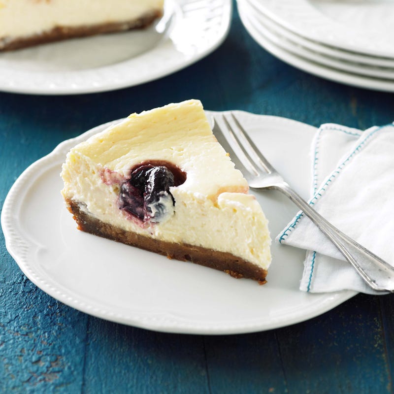 Photo of Cherry and white chocolate cheesecake by WW