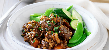 Beef and barley casserole