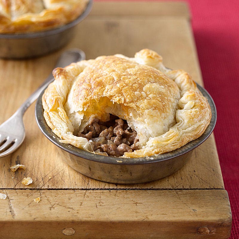Aussie meat pie