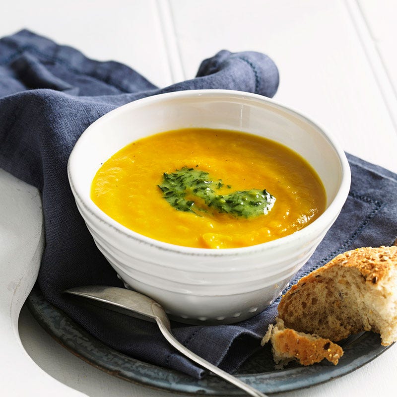 Carrot and ginger soup