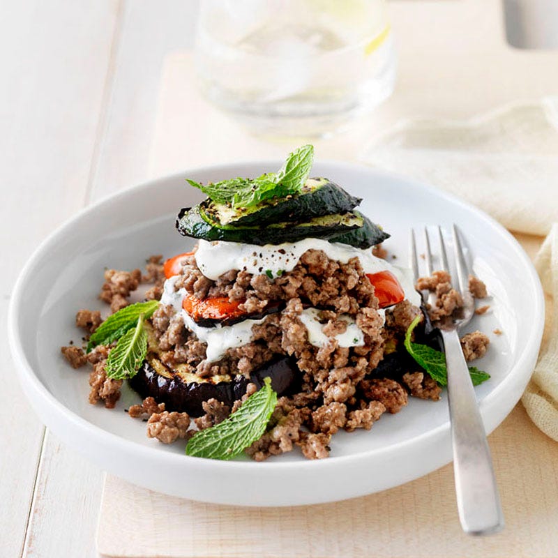 Photo of Lamb and eggplant stacks by WW