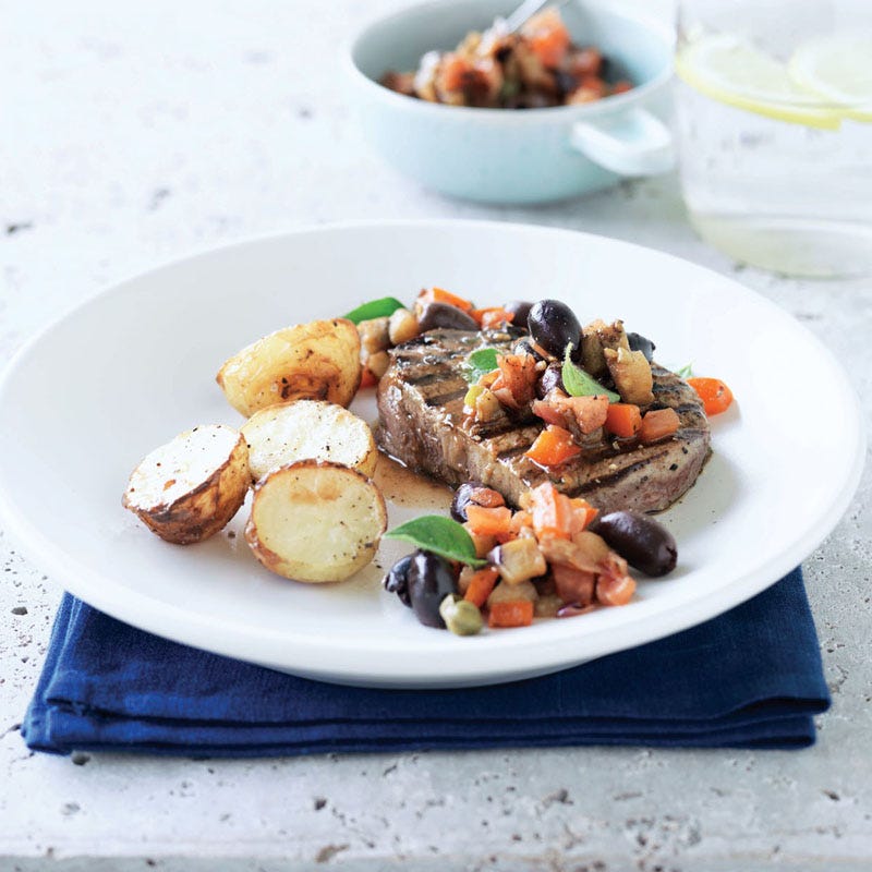 Photo of Barbecued beef with caponata by WW