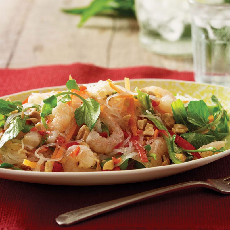 Photo of Crab, prawn and noodle salad by WW