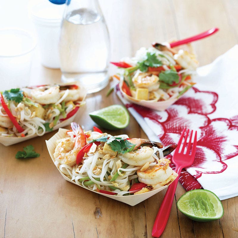 Photo of Pad thai with prawns and tofu by WW