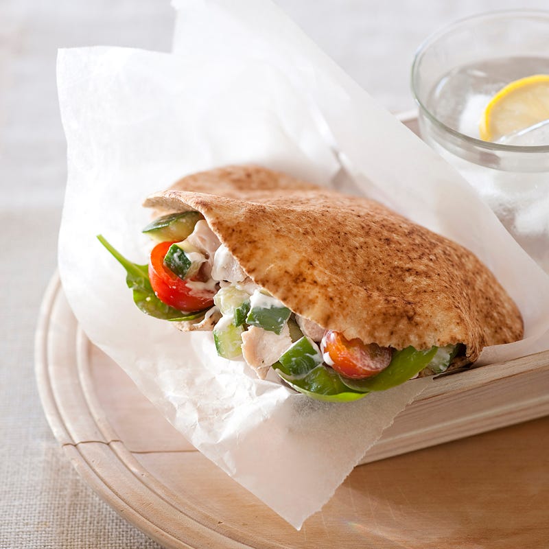 Photo of Chicken and tzatziki pita pocket by WW