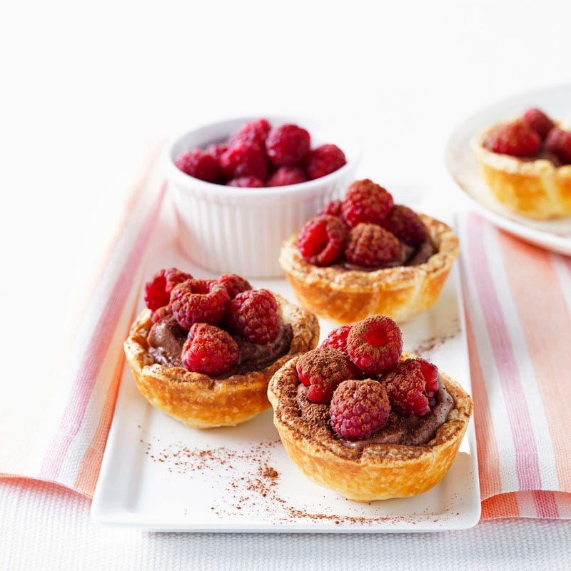 Photo of Espresso chocolate mousse tartlets by WW