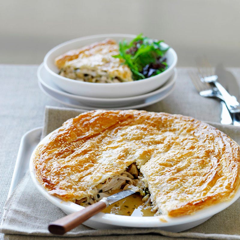 Photo of Leek,  chicken and mushroom pie by WW