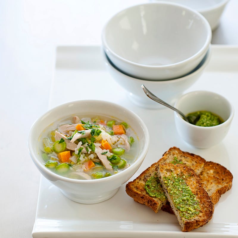 Photo of Chicken, rice and vegetable broth by WW