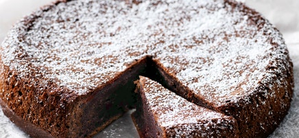 Chocolate ricotta cake