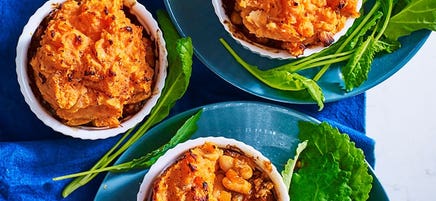 Shepherd's pie with pumpkin