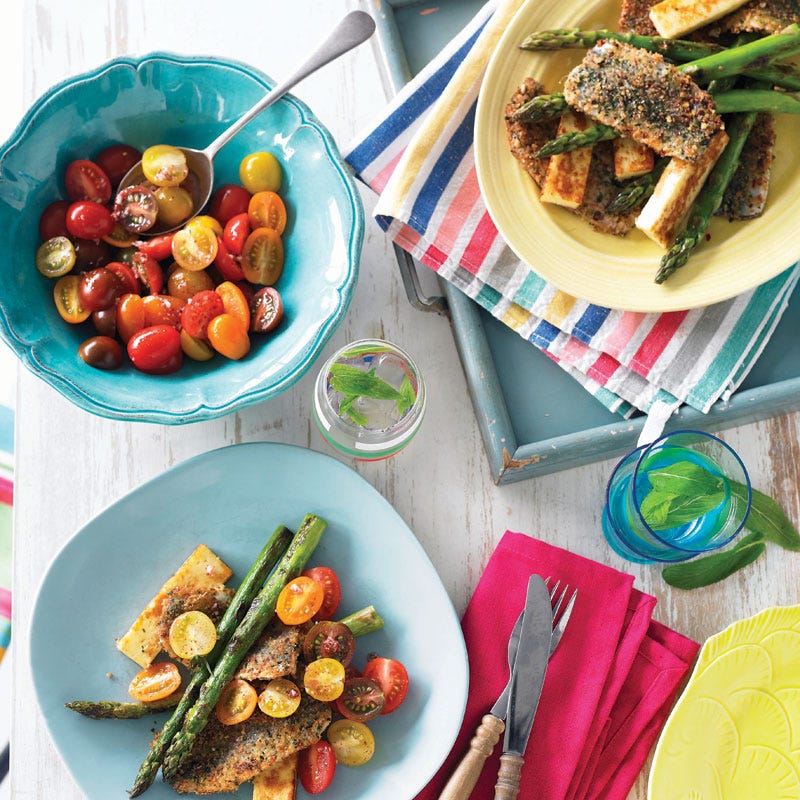 Photo of Sardines and tomato salad with haloumi by WW