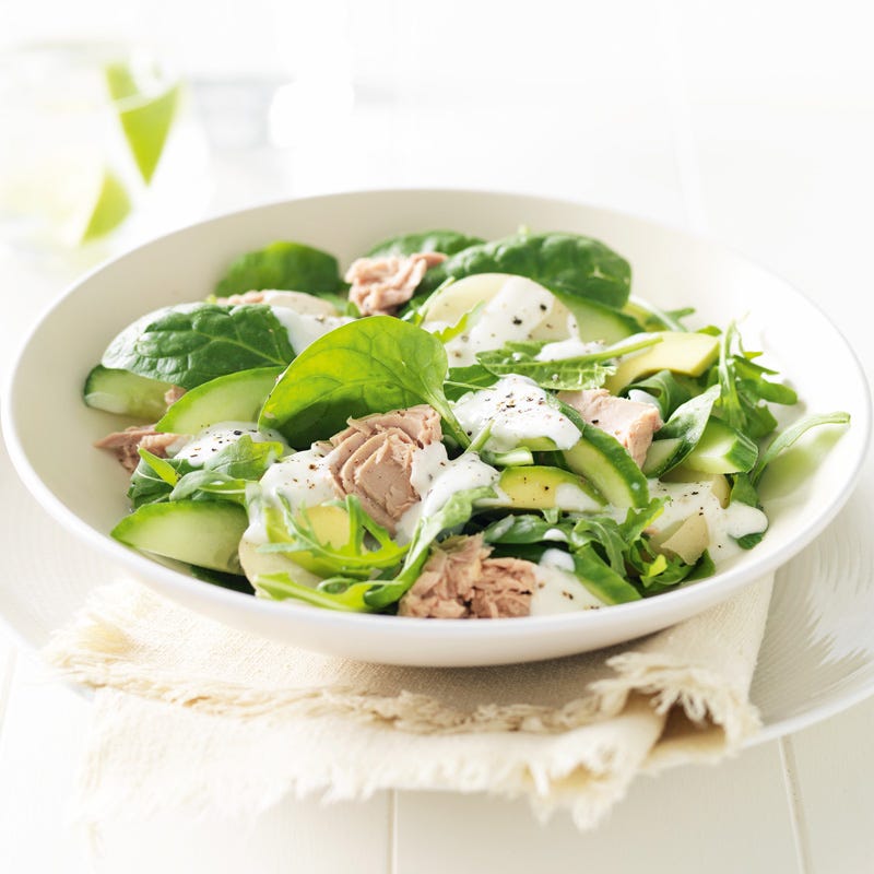 Photo of Tuna salad with creamy lemon dressing by WW