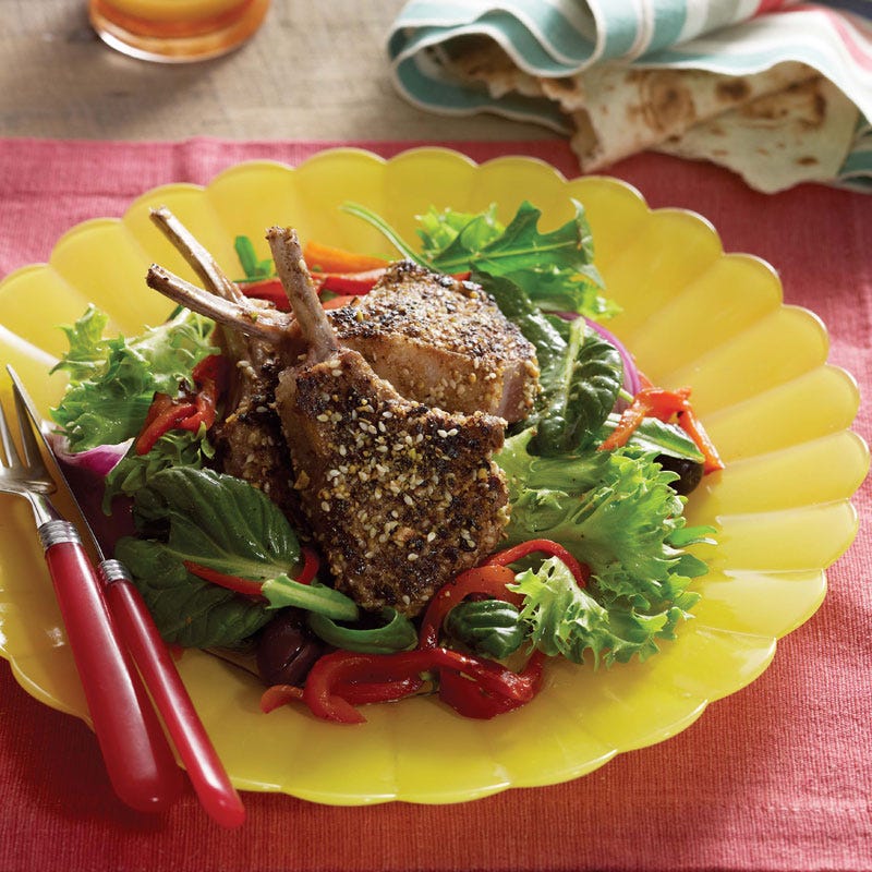 Photo of Dukkah crusted lamb cutlets by WW