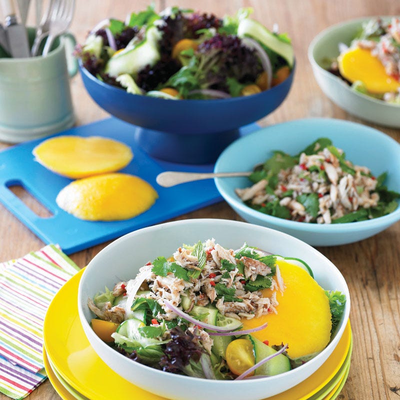 Photo of Crab, mango and chilli salad by WW