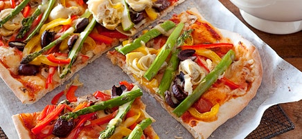 Vegetarian pizza